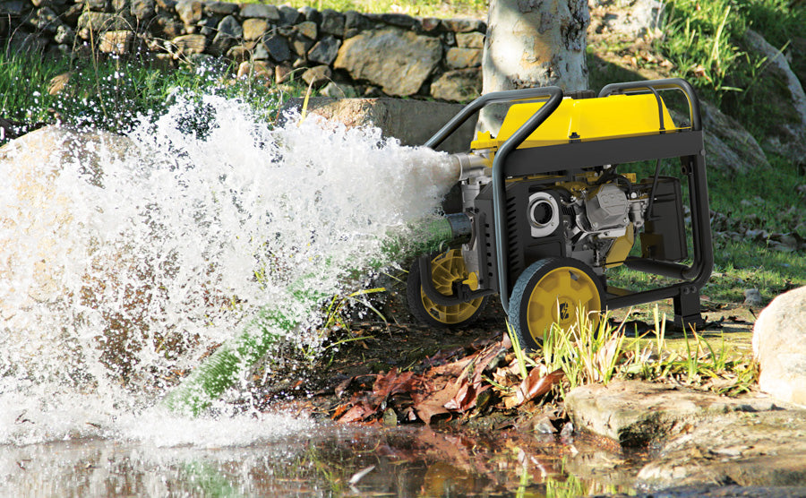 Champion 5cm Clean/Dirty Water Pump with Hose Kit