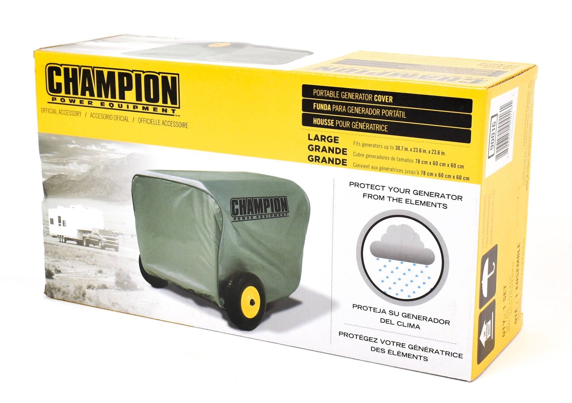 Packaging of All Weather Cover for 5000 - 7500 Watt Frame Type Generator