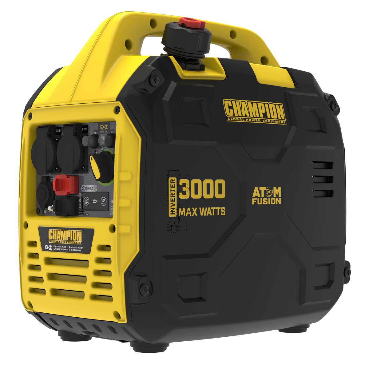 Champion 3000 Watt Inverter Generator - The Atom Fusion