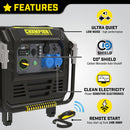 Champion 7500 Watt Inverter Petrol Generator