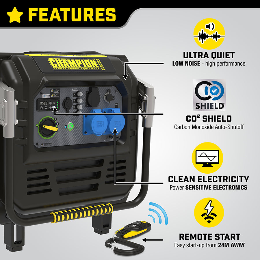 Champion 7500 Watt Inverter Petrol Generator