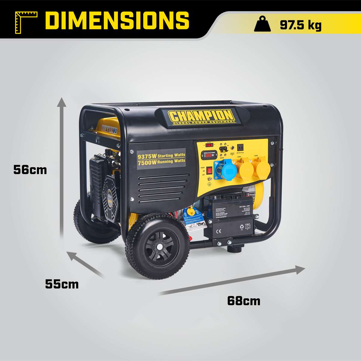 Champion 8000 Watt Petrol Generator