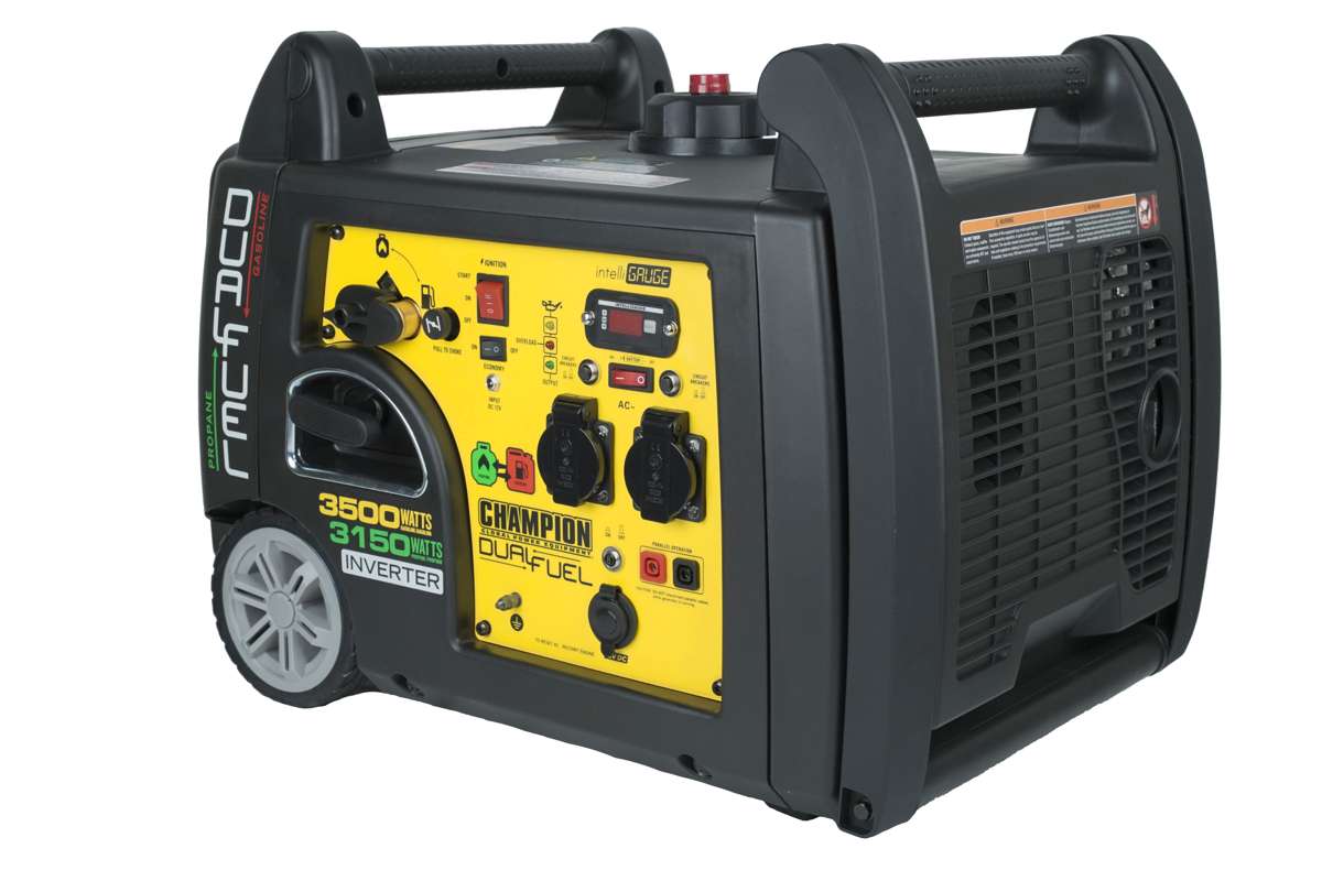 Champion 3500 Watt LPG Dual Fuel Inverter Generator