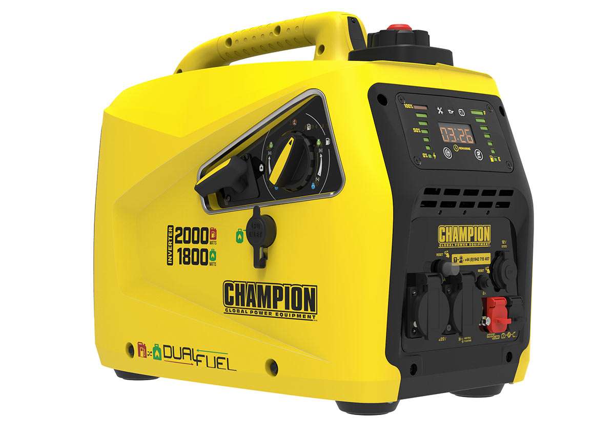 Champion 2000 Watt LPG Dual Fuel Inverter Generator