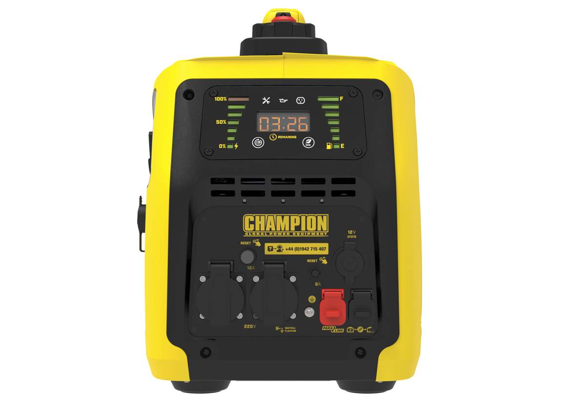Champion 2000 Watt LPG Dual Fuel Inverter Generator