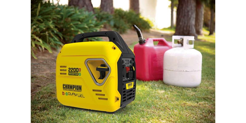 Champion 2200 Watt LPG Dual Fuel Inverter Generator