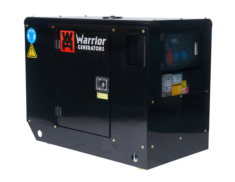 Warrior 12.5 kVa Diesel Generator 3 Phase
