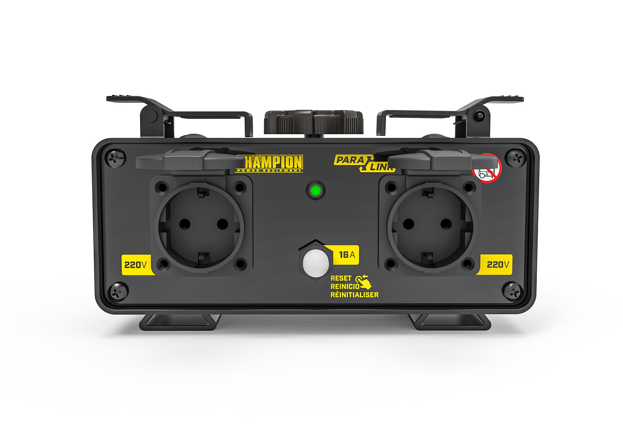 Side view of Champion Parallel Kit for 92001i Mighty Atom Models